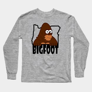 Oregon Bigfoot Long Sleeve T-Shirt